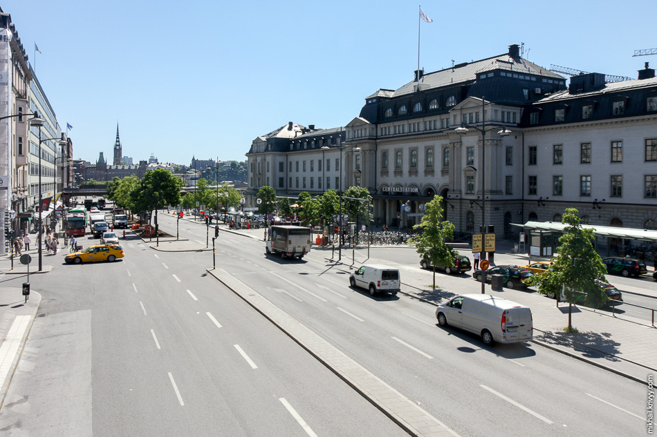 Стокгольм, вокзалы и станции