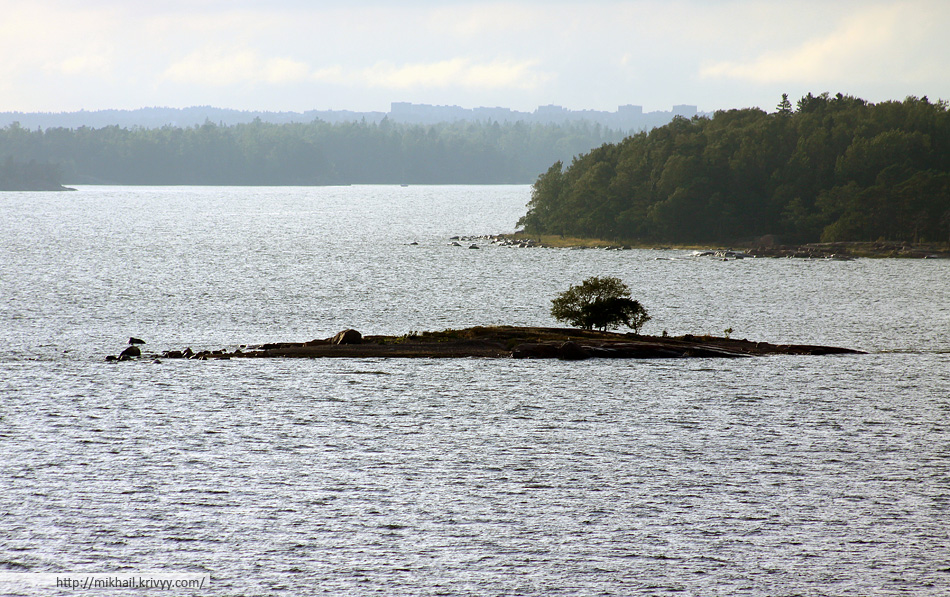 Традиционные виды на архипелаг в районе большого Хельсинки.