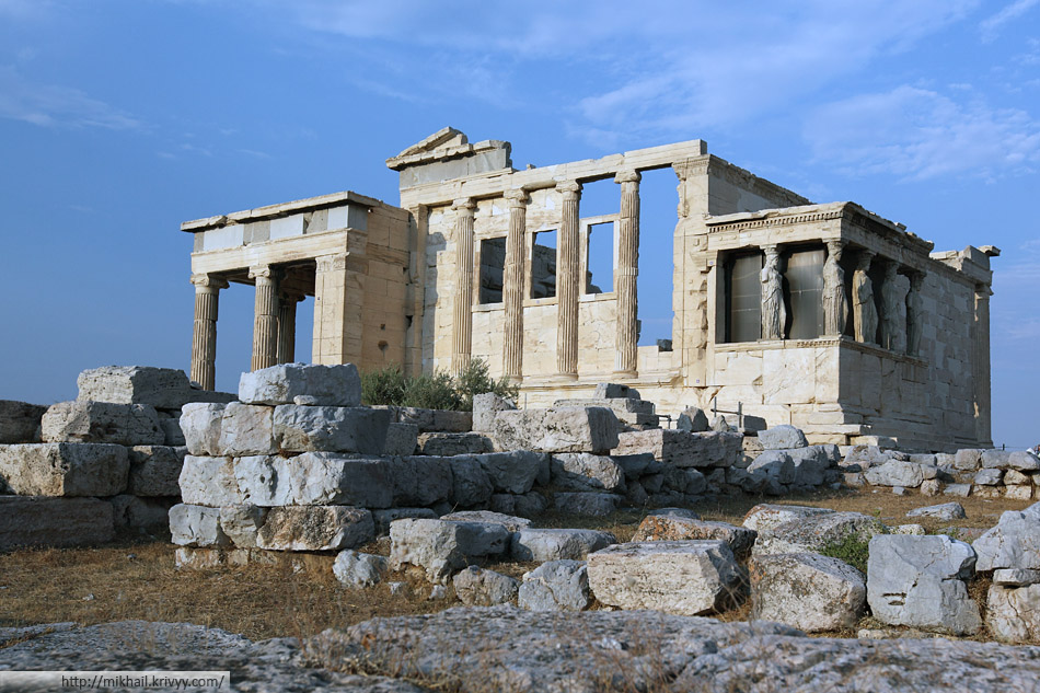 Эрехтейон. Афинский Акрополь.