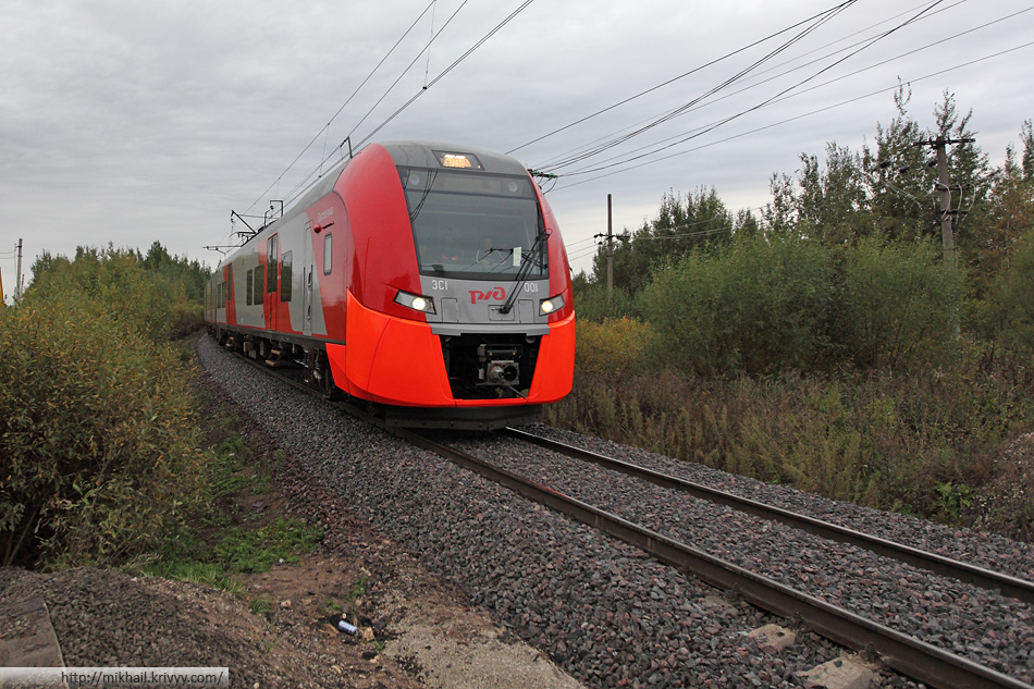 Электропоезд ЭС1-001 "Ласточка" (Siemens Desiro)
