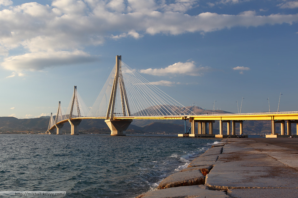 Мост Рио-Антирио. Патры, Греция.