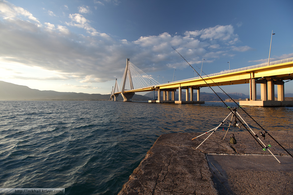 Мост Рио-Антирио. Патры, Греция.