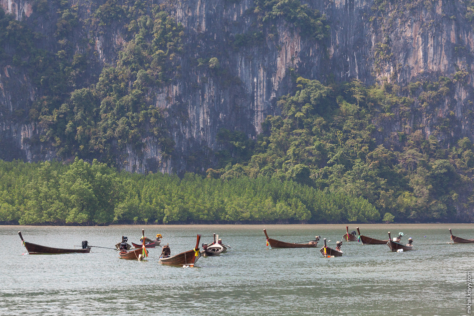 Лодки и острова Кох Рая Ринг (Koh Raya Ring).