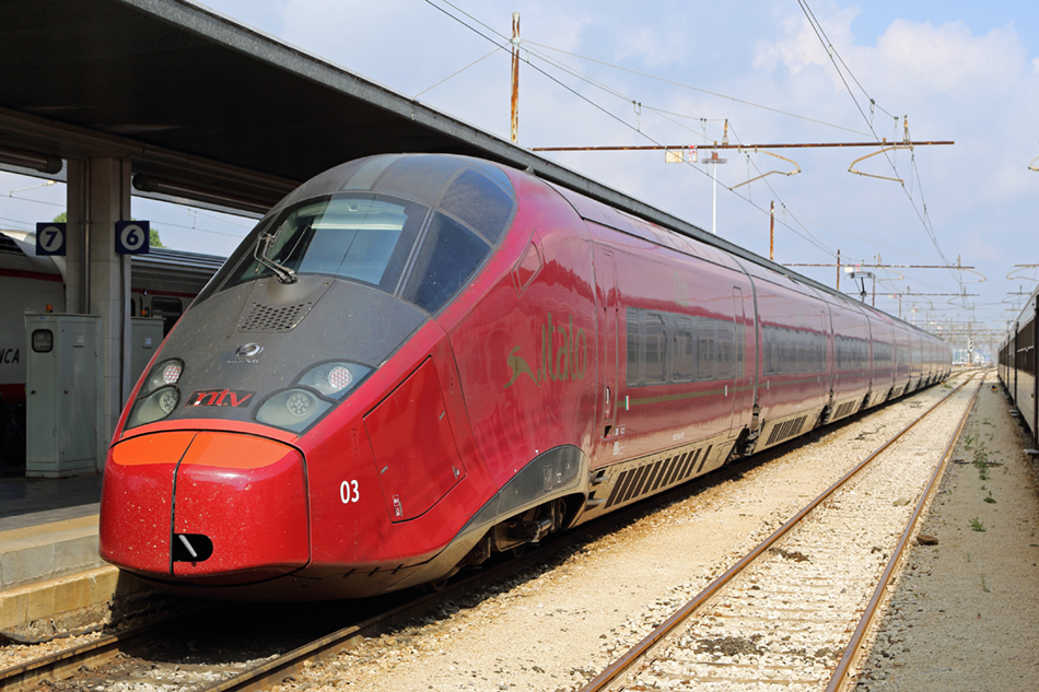 Электропоезд AGV 575 03 «.Italo». Фото из Википедии.